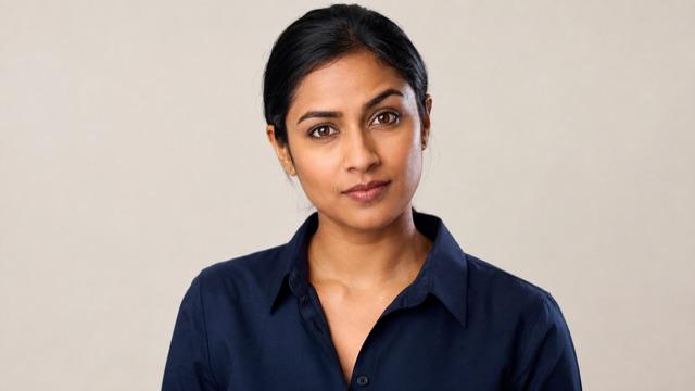 Priya — AI facilitator portrait